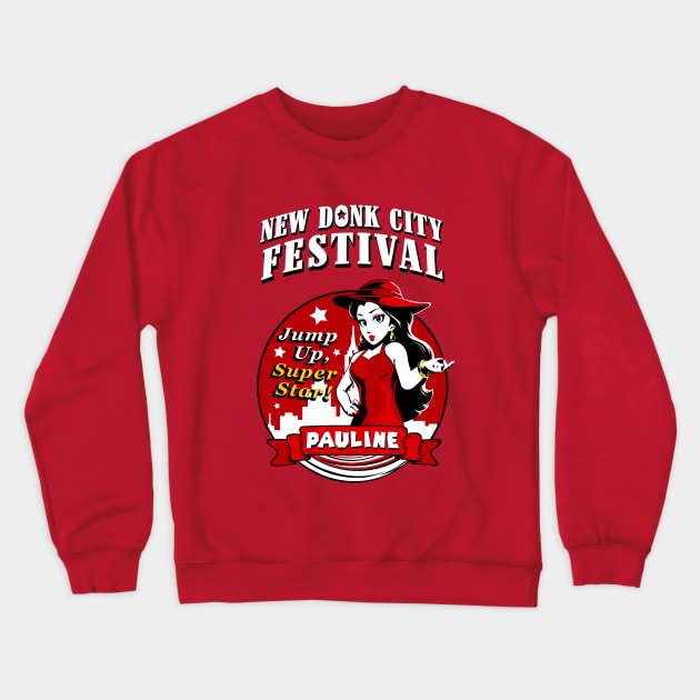 New Donk Festival Crewneck Sweatshirt by gamergeek